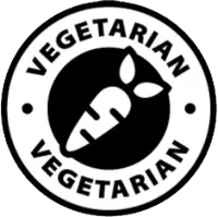 Vegetarian capsule badge