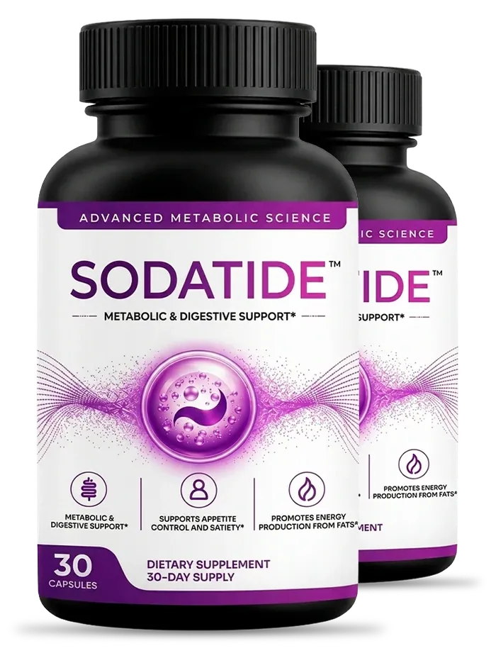 Two Sodatide bottles, 30 capsules each